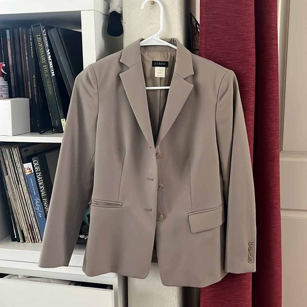 Light brown JCrew blazer